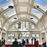 Titanic Hotel – Original Drawing office where Titanic was designed – Dinner Venue-Through the windows you can see the Titanic Conference Centre – Conference
